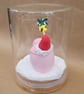 Kiss me you swine! - Handmade Pig ornament in a glass jar  - Image 3