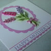Mother's Day card - quilled