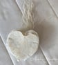 Silk Paper Heart Leaf Tags or Hangings - Image 2