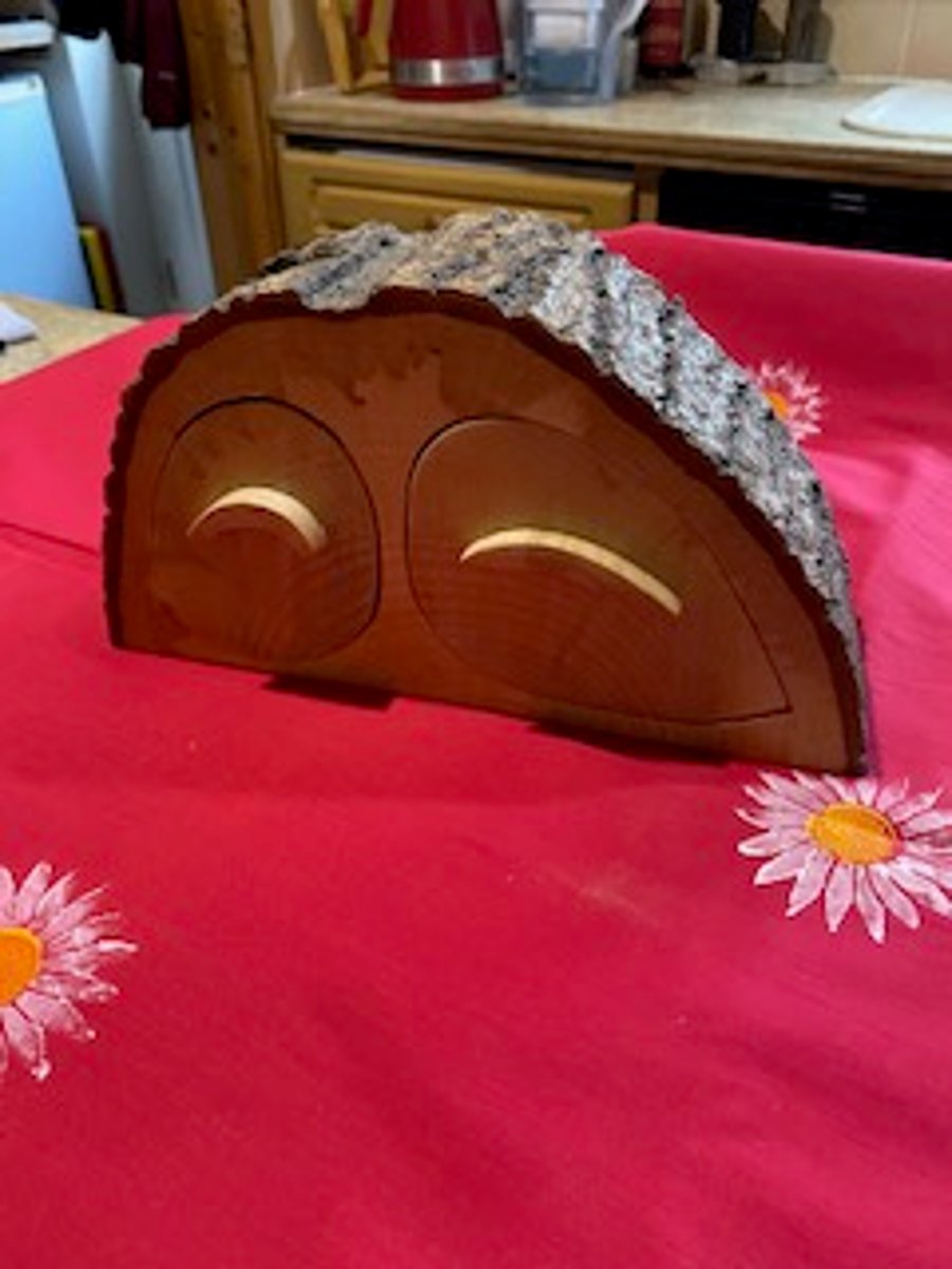 Live edge trinket box