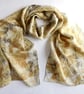 ECO BOTANICAL PRINTED SILK SCARF