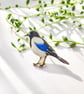 Hand-painted Bird Brooch - Image 3