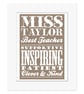 Word Art Personalised Teacher Gift - Image 6