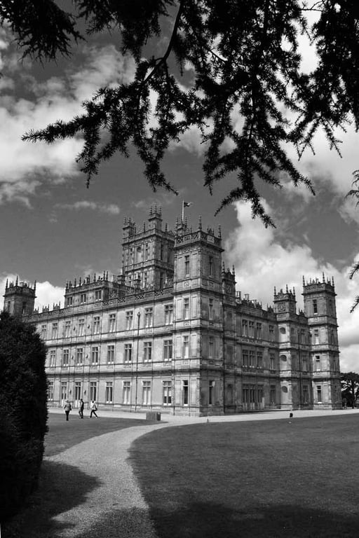 Highclere Castle Downton Abbey England Photograph Print