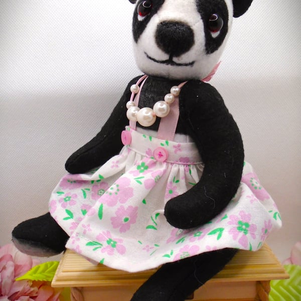 Felt Panda Girl