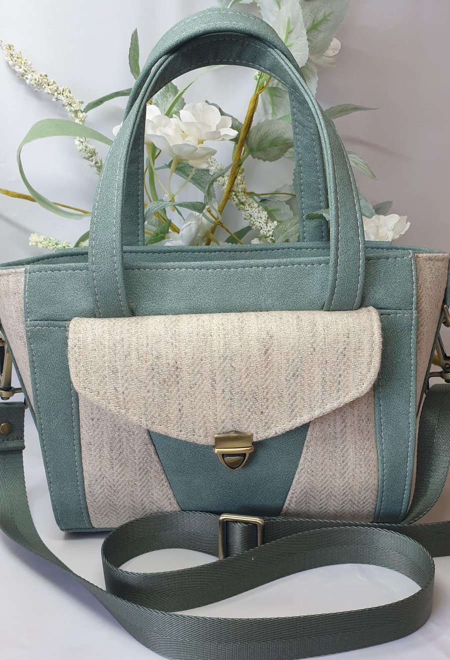 Yorkshire tweed handbag or crossbody