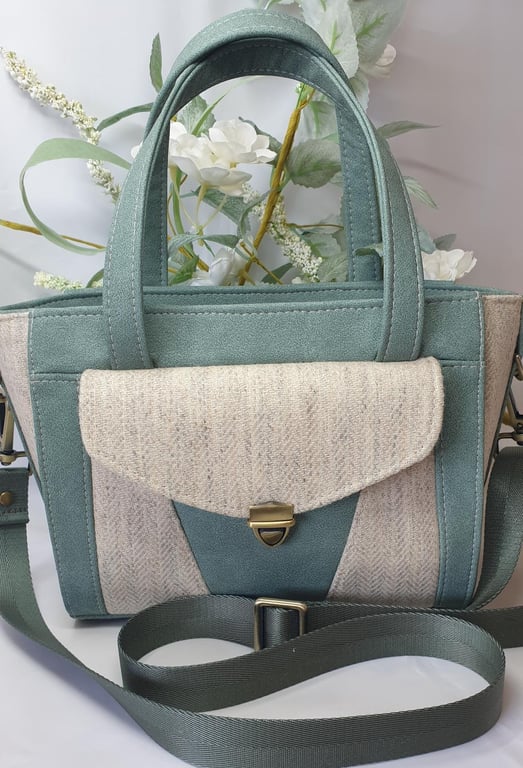Yorkshire tweed handbag or crossbody