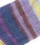 Hand-cranked Knitted Ribbed Wool Socks Size 8 to 9 - Image 4