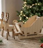 Santa Sleigh and Reindeer Decorations, DIY Crafts - Image 1