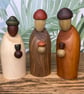 Woodturned Nativity  - Image 3