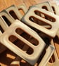 1 & 34" (44mm) Polyester Horn Slide Buckle VINTAGE... - Image 1