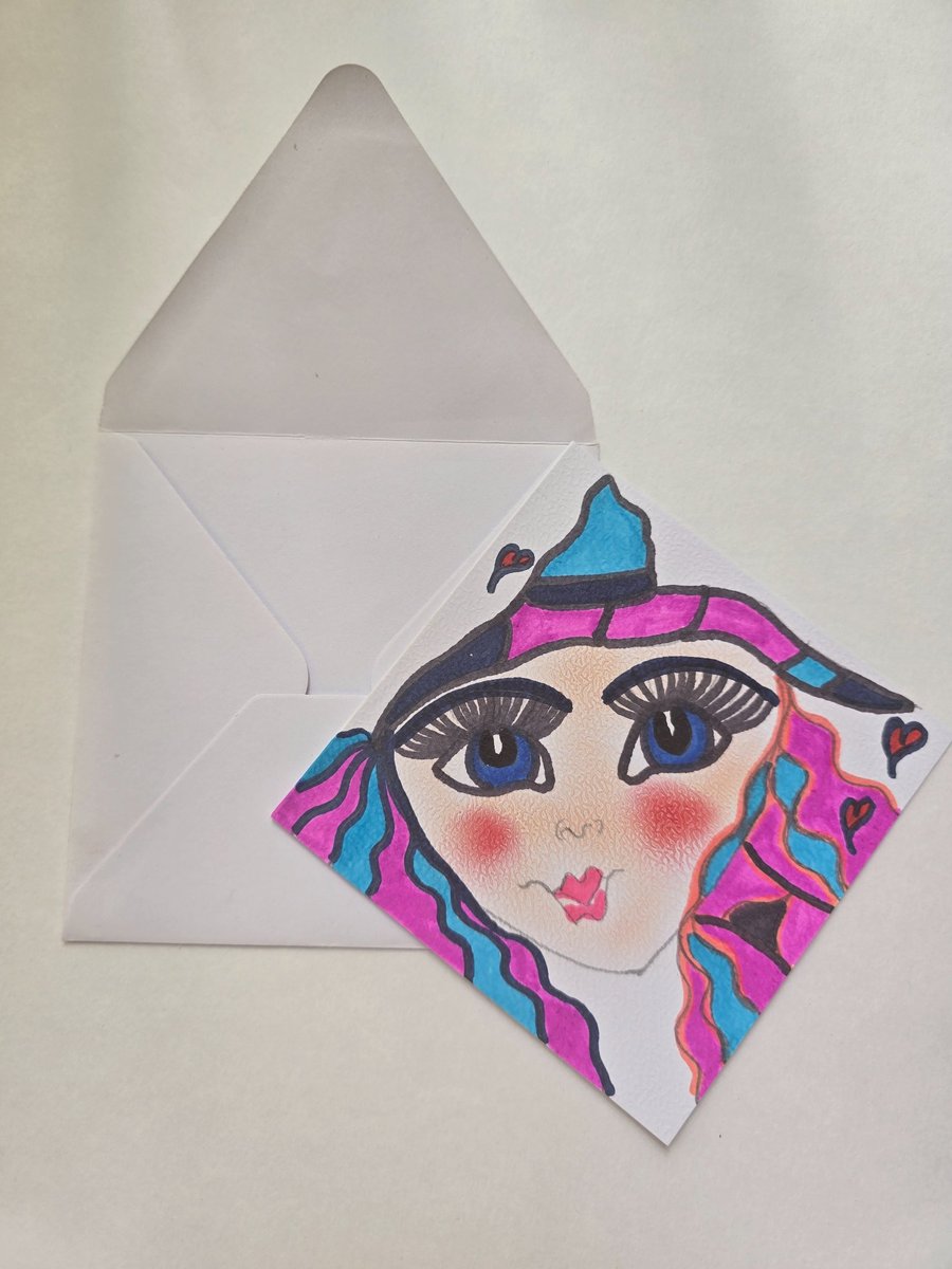 Fairy Witch Greeting Card