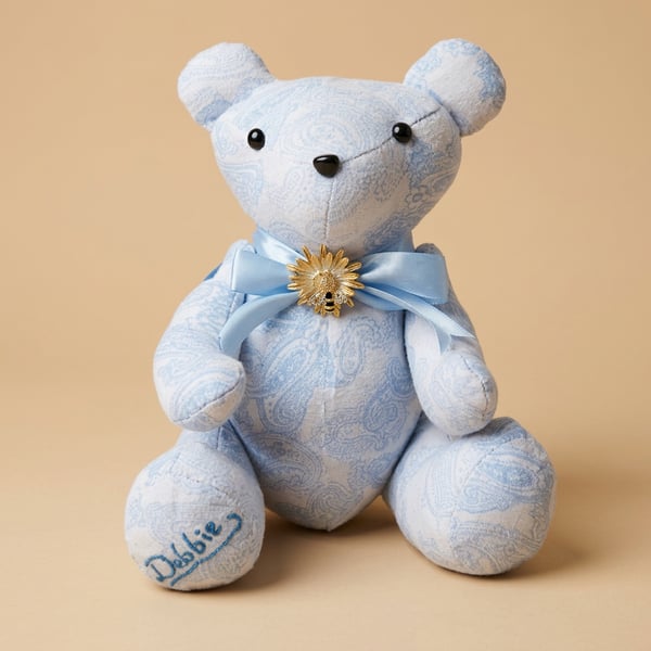Handcrafted Memory Bear - Made From Loved Ones Clothing