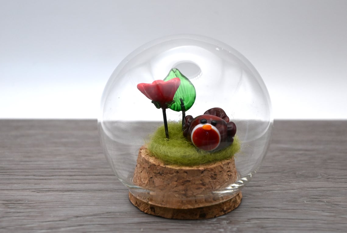 small robin garden keepsake figure