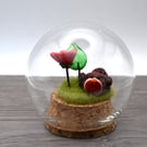 small robin garden keepsake figure