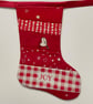 Christmas Stocking Bunting - Red  - Image 2