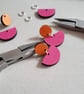 Colour Pop Dangly Stud Earrings - Image 7