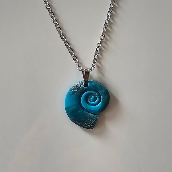 Sea snail necklace
