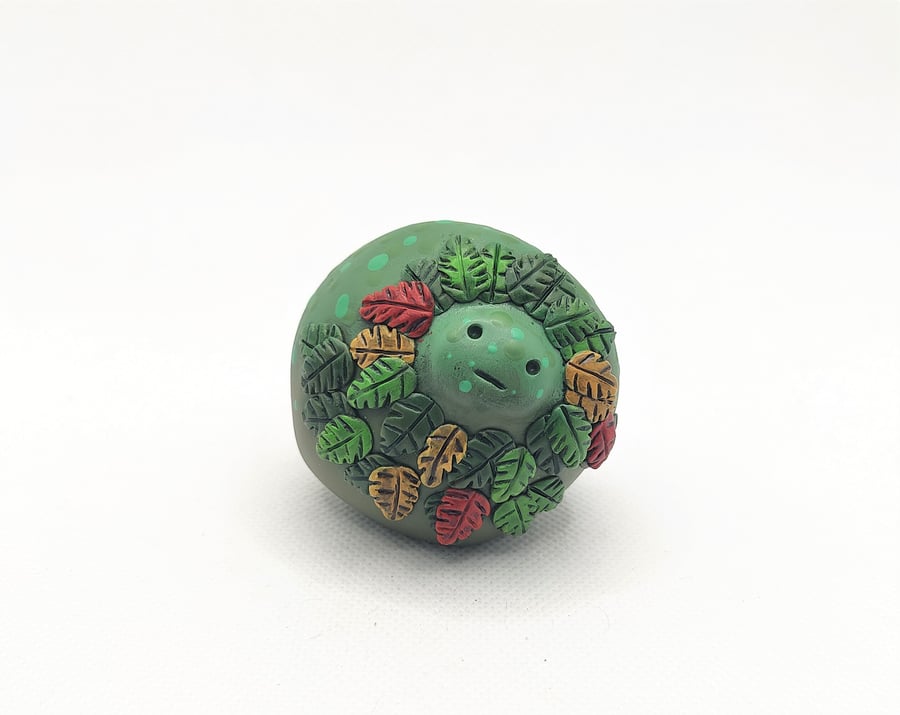 OOAK Handmade Forest Spirit Figure  Mixed Media Fantasy Art C