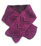 Hand knitted reversible scarf - Image 2