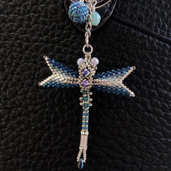 Dragonfly Bag Charm