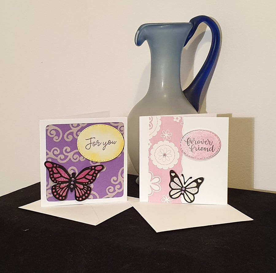 BB30 'For you Forever Friend' Butterfly - Set of 2