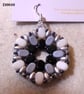 Hexagonal bead earrings (customisable) - Image 1