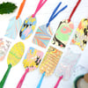 Marbled paper gift tags mixed pack