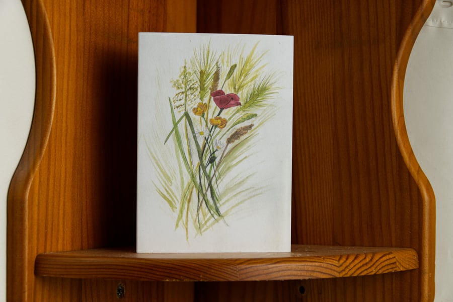 'May Field' greeting card