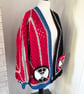 Handmade crochet hexi cardigan inspired by Spider-Man  - Image 1