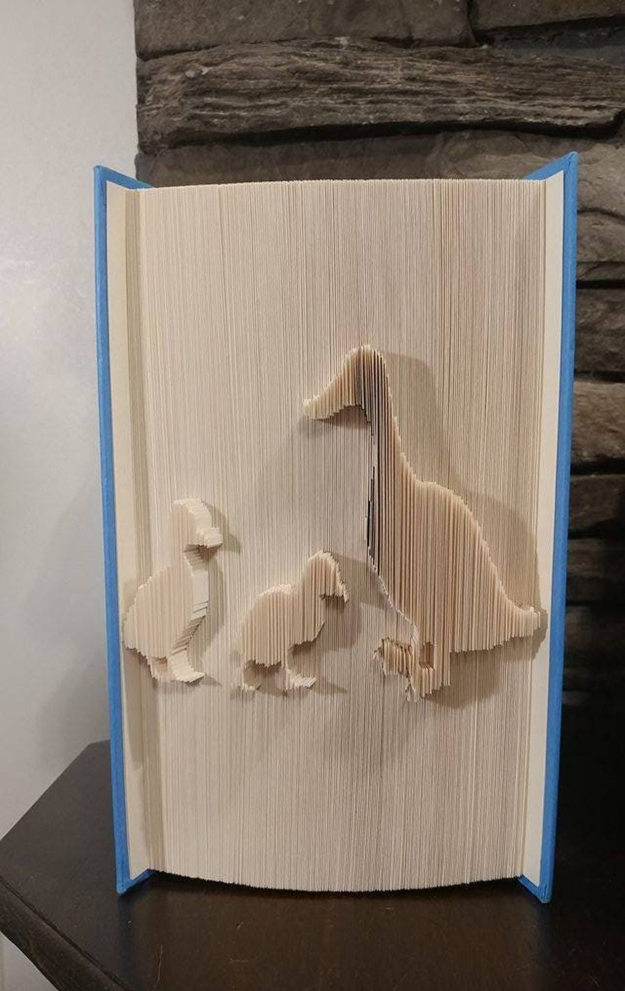 Duck Family CUT & FOLD Book Folding Pattern - EMAILED PDF PATTERN