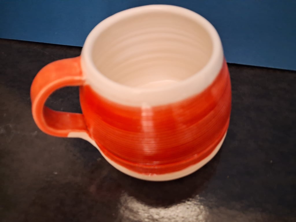 Unique handmade ceramic mug