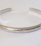 Textured Bangle, Sterling Silver - Image 7