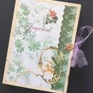 Handmade Custom Botanical Scrapbook Junk Journal A5 