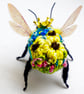 Embroidered Flower Bee  - Image 1