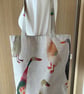 Ducks Tote Bag, Beach bag, Handmade in the UK