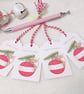 Christmas Bauble Mouse Gift Tags - set of 4 gift tags - Image 1