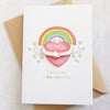 Rainbow Hug Card