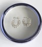 Sterling Silver Full Persian Chainmaille Hoop Earrings - Image 6