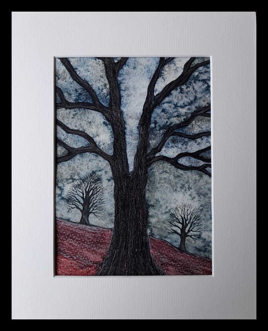 Autumnal Moodiness, an original painting