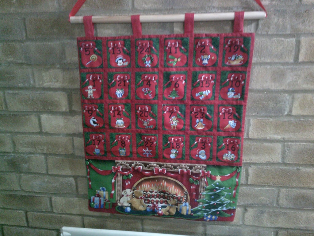 Teddies By The Fire Advent Calendar