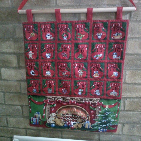 Teddies By The Fire Advent Calendar