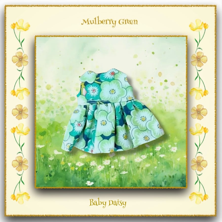 Spring Flowers Dress for Baby Daisy 