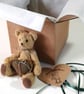 Small bear with a big heart, 5 inch gift boxed collectable hand sewn teddy bear - Image 8