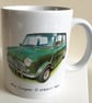 Mini Cooper S 1275cc 1966 - 11oz Ceramic Mug for the Classic Mini fan - Image 3