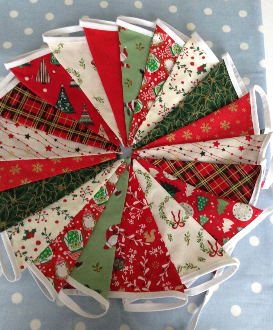 Christmas bunting