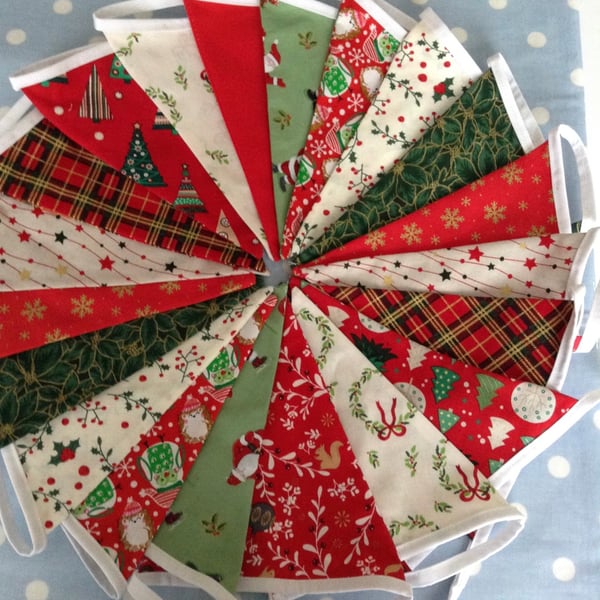 Christmas bunting
