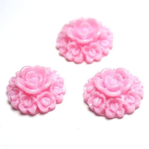 Resin Flower Cabochon 