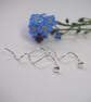 Minimalist silver stud earrings, small stud earrings, silver studs - Image 9