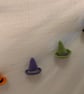Handmade Crochet Witches Hat Bunting - Image 6